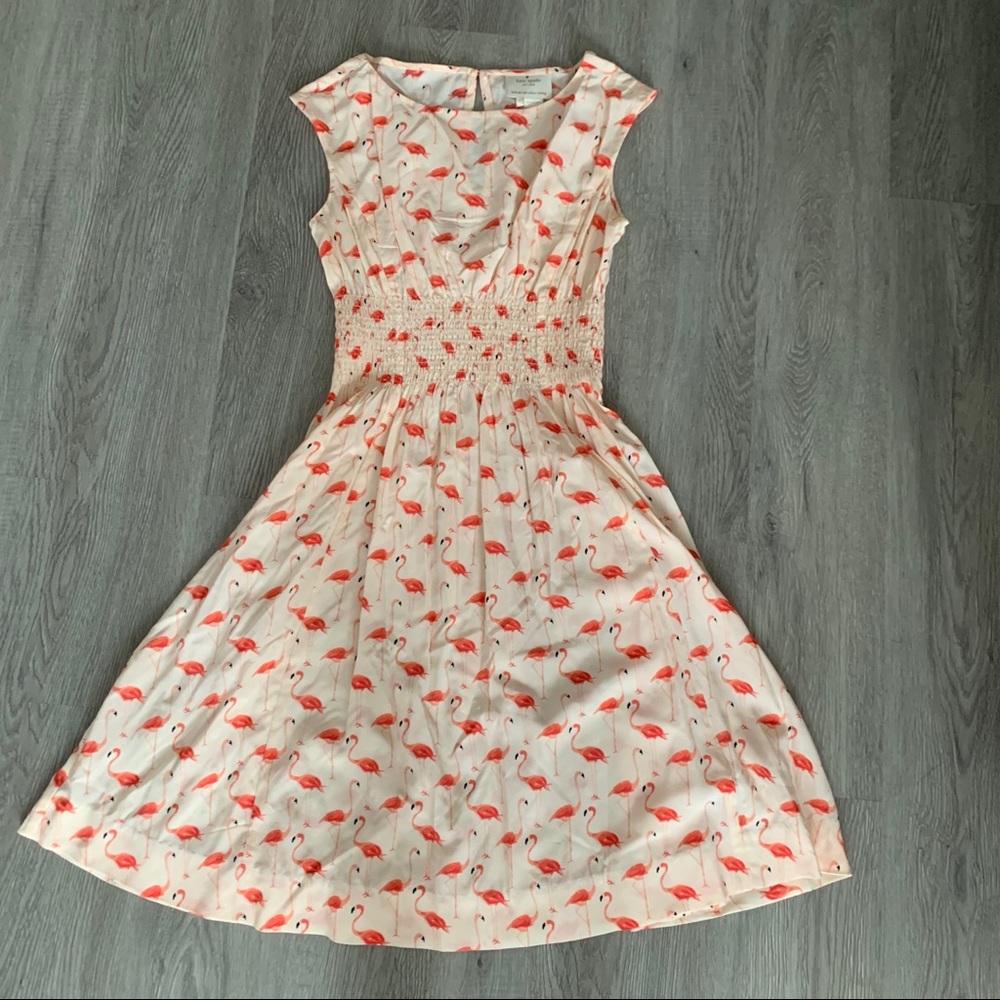 Kate Spade Pink Flamingo Dress